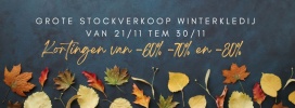 Stockverkoop winterkledij Boetiek Liliane (maat 42-56)