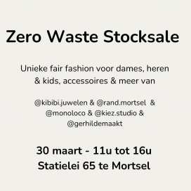 Zero Waste stocksale Mortsel